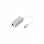 Digitus | USB Type C 3.0 Gigabit Ethernet Adapter 10/100/1000 Mbps | DN-3024 | USB Type-C to RJ45