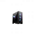 MSI PC Case | MAG FORGE 321R AIRFLOW | Side window | Black | Mid-Tower | Power supply included No | ATX