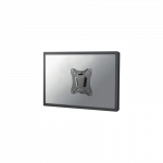 Neomounts Wall mount | NM-W25BLACK Monitor/TV mount wall | 10-30 " | Maximum weight (capacity) 25 kg | Black
