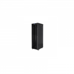 Lanberg | Rack cabinet 19" free-standing 42U/600x1000 (flat pack) with glass door lCD V2 | FF01-6042-12BL | Black