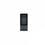 EDBAK Floor stand | IDS10.55 Indoor Public Display Totem with glass front | 55 " | Black