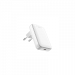 FIXED Slim USB-C Travel Charger, GaN, PD support, 30W, White | Fixed
