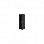 Lanberg | Rack cabinet 19" free-standing 42U/600x600 (flat pack) with glass door lCD V2 | FF01-6642-12BL | Black