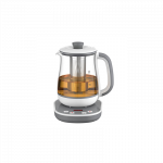 TEFAL Tastea Kettle | BJ551B10 | Tea Kettle | 1400 W | 1.5 L | Glass | 360&deg; rotational base | Grey/White
