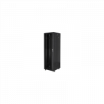 Lanberg | Rack cabinet 19" free-standing 42U/600x800 (flat pack) | FF01-6842-12B | Black