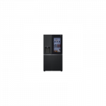 LG GSGV81EPLL Refrigerator, Free-standing, Side by Side, E, Height 1.79 m, Net fridge 416 L, Net freezer 219 L, Black | LG