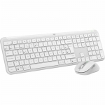 Klaviatūra ir pelė Logitech 920-012596 Balta Ispanų QWERTY