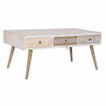 Centrinis stalas DKD Home Decor Eglė Medvilnė (110 x 60 x 50 cm)