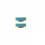 Philips | Replaceable blade (2 pcs) | QP225/50 OneBlade | Black/Green