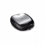 TEFAL Sandwich Maker | SW342D38 | 700 W | Number of plates 3 | Black/Stainless Steel