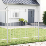 Sodo tvora 2 pcs Pilka 3,4 x 1 m Miltelinis plienas