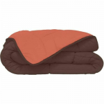 Antklodė Poyet  Motte Koralas &Scaron;okoladas 400 g /m&sup2; 140 x 200 cm