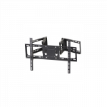 Gembird | Full-motion wall mount | Fixed | 37-80 " | Maximum weight (capacity) 60 kg | Black