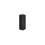 Lanberg | Rack cabinet 19" free-standing 42U/600x800 (flat pack) with mesh door, LCD | FF01-6842-23BL | Black