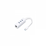 TP-LINK | UE330 | USB 3.0 3-Port Hub & Gigabit Ethernet Adapter 2 in 1 USB Adapter