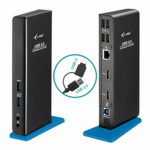 USB &scaron;akotuvas i-Tec U3DUALHDMIDOCK