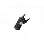 AXAGON Miniature metal four-port USB 3.2 Gen 1 hub | HUE-M1A