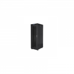 Lanberg | Rack cabinet 19" free-standing 42U/800x1000 (flat pack) with mesh door, LCD | FF01-8042-23BL | Black