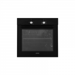 Simfer | Oven | 8004AERSP | 62 L | Electric | Manual | Mechanical control | Height 60 cm | Width 60 cm | Black