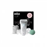 Braun | Epilator | Silk-&eacute;pil SE7-081 | Operating time (max) 40 min | Number of power levels 1 | Wet & Dry | White