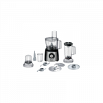 Bosch | Food Processor MultiTalent 3 Plus | MCM3PM386 | 900 W | Number of speeds 2 | Bowl capacity 2.3 L | Black/Stainless steel