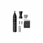 Philips | Nose, Ear, Eyebrow and Detail Hair Trimmer | NT5650/16 | Nose, Ear, Eyebrow and Detail Hair Trimmer | Black