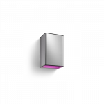 Philips Hue WCA Resonate Outdoor Wall Lantern, Inox | 8 W | 2000-6500 Hue White Colour Ambiance