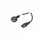 Lanberg | CEE 7/7 to IEC 320 C13 Power Cord | CA-C13C-11CC-0100-BK