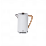 Adler | Kettle | AD 1347w | Electric | 2200 W | 1.5 L | Stainless steel | 360&deg; rotational base | White