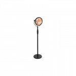 SUNRED | Heater | RSS19, Indus Bright Standing | Infrared | 2100 W | Black | IP54