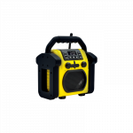 Adler | Construction radio with Bluetooth | AD 1911 | AUX in | Black/Yellow