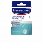 Sterilūs rai&scaron;čiai Hansaplast SECOND SKIN PROTECTION 6 vnt.