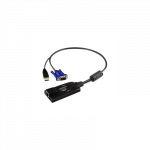 Aten | USB VGA KVM Adapter | 1 x RJ-45 Female, 1 x USB Male, 1 x HDB-15 Male