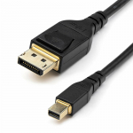 Cablu DisplayPort Mini la DisplayPort Startech DP14MDPMM1MB         Juoda