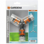 Žarnos jungtis Gardena 18287-20 &Oslash; 15 mm 1/2" Trigubas Drėkinimo sistema