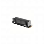 AXAGON Aluminum passive cooler for single and double-sided M.2 SSDs size 2280, height 24 mm | CLR-M2XT