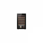 Candy | Wine Cooler | 438063 | Energy efficiency class G | Free standing | Bottles capacity 34 | Black