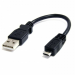 Kabelis USB į mikro USB Startech UUSBHAUB6IN          Juoda