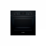Bosch Oven | HBF133BA1 | 66 L | Electric | EcoClean | Knobs | Height 59.5 cm | Width 59.4 cm | Black