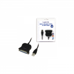 Logilink | USB 2.0 adapter to Paralel (LPT) DB25 , 1,8m | USB-A to LPT USB A male | DB25