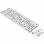 Klaviatūra ir belaidė pelė Logitech MK295 Balta Prancūzų AZERTY