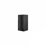 Lanberg | Rack cabinet 19" wall-mount 27U/600x600 (flat pack) | WF01-6627-10B | Black