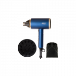 Camry | Hair Dryer | CR 2268 | 1800 W | Number of temperature settings 2 | Ionic function | Diffuser nozzle | Blue/Gold