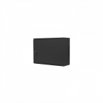 Lanberg | Rack cabinet 19" wall-mount 4U+3U/540x200 low-profile | WAF1-5203-04-00B | Black