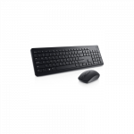 Dell | Keyboard and Mouse | KM3322W | Keyboard and Mouse Set | Wireless | Batteries included | US | Black | Wireless connection