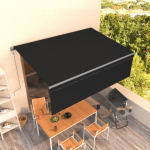 Automatiniu būdu i&scaron;traukiama markizė, antracito, 4x3m