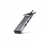 AXAGON USB-C 5Gbps STARTER 4in1 Hub | HMC-H3A