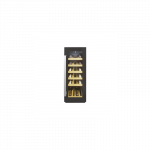 Candy | Wine Cooler | CCVB 30/1 | Energy efficiency class F | Built-in | Bottles capacity 20 | Black