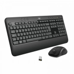 Klaviatūra ir belaidė pelė Logitech MK540 Prancūzų Juoda Juoda / balta AZERTY