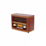 Adler | Retro Radio | AD 1187 | Alarm function | AUX in | Wooden